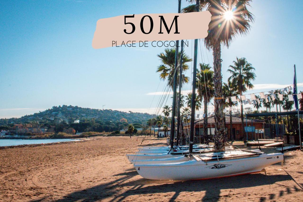 Happy Place - Plage - Wifi Cogolin Bagian luar foto